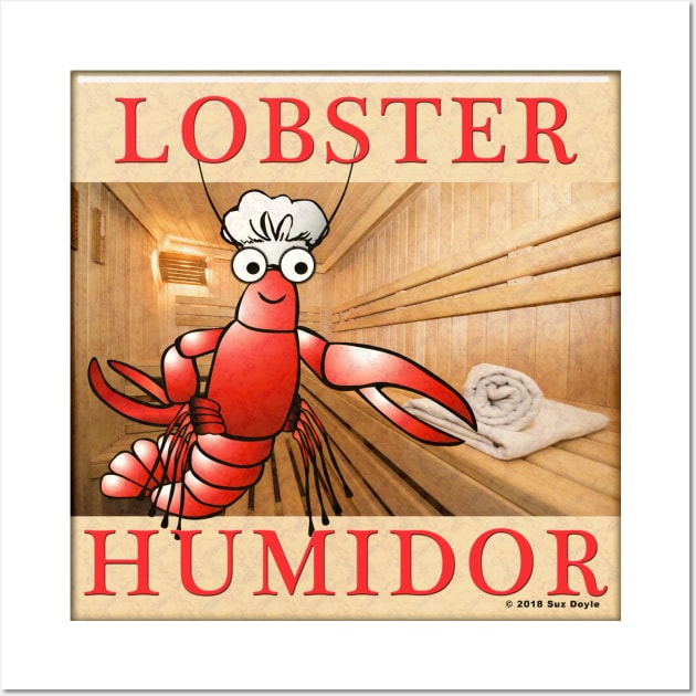 Lobster Humidor Wall Art by SuzDoyle